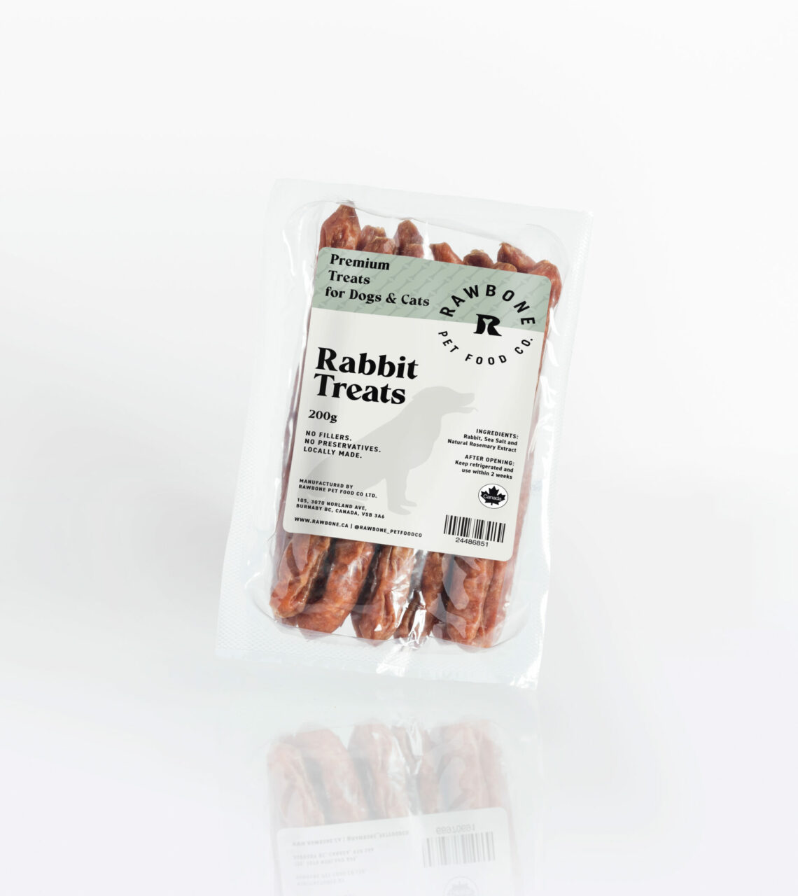 Rawbone Rabbit Treats – 200g