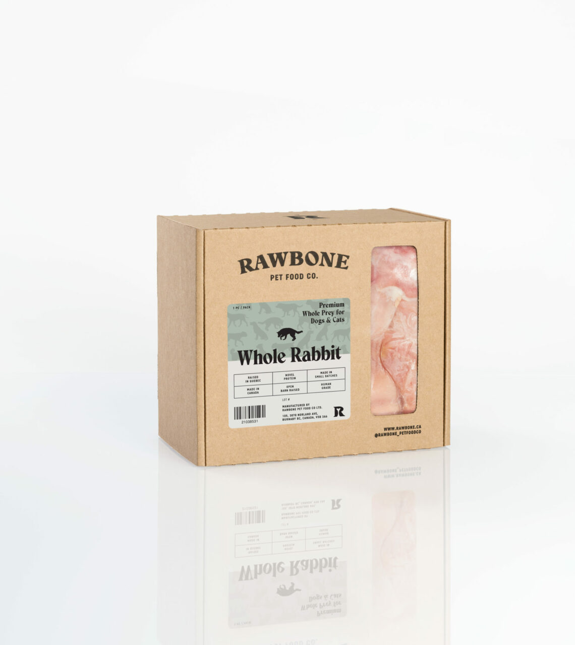 Rawbone Whole Rabbit – 1pp