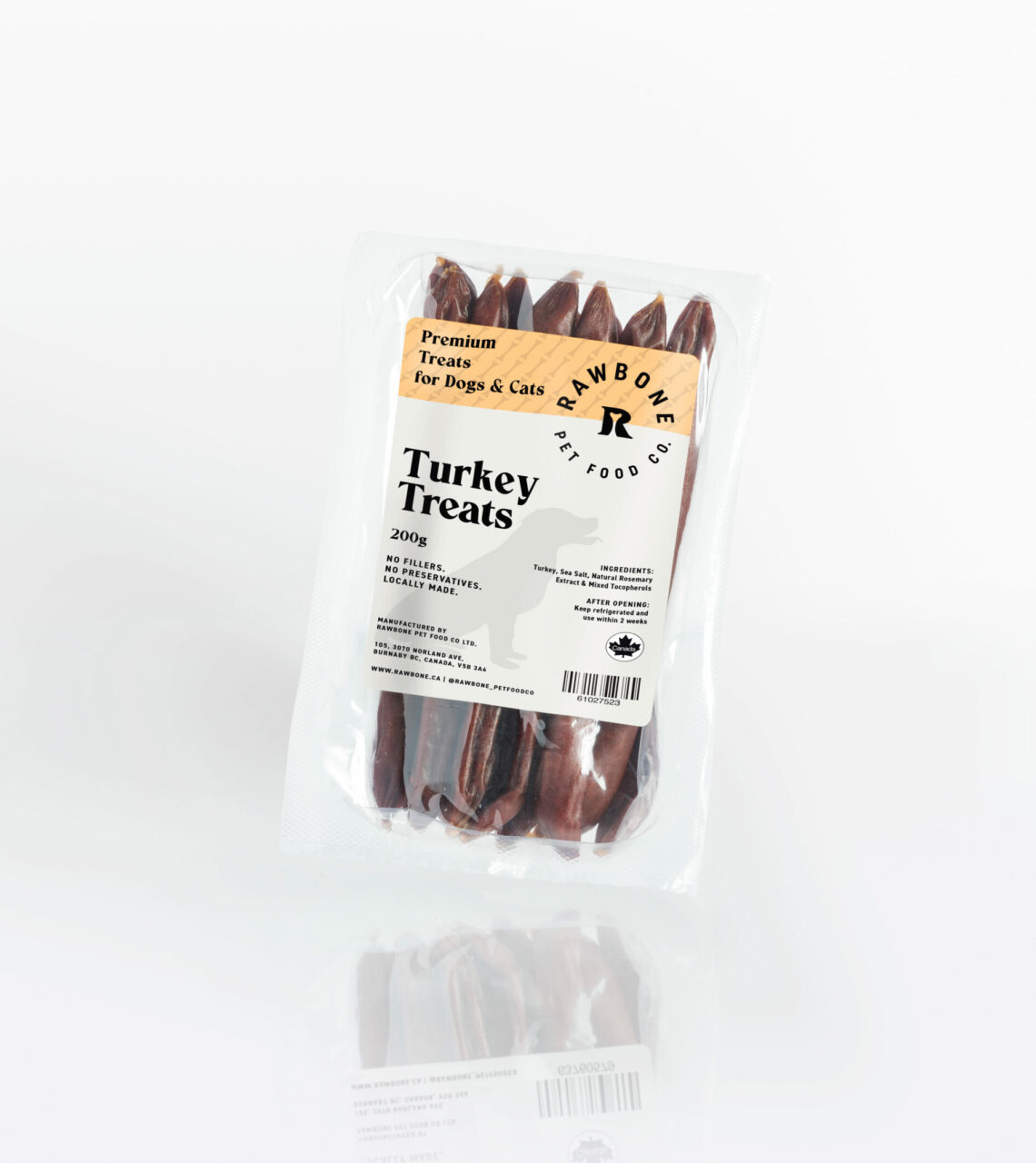 Rawbone Turkey Treats – 200 g